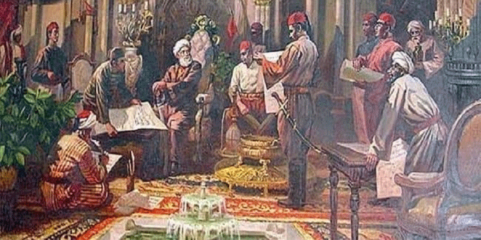 ترتيبات البلاط والحكومة في عهد السلطان محمد الفاتح