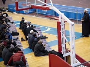 Jersey Armory Hosts Prayer After Mosque Fire