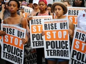 US on edge after police killings