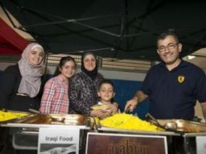 Solidaridad con los musulmanes después del incendio de una mezquita en Australia